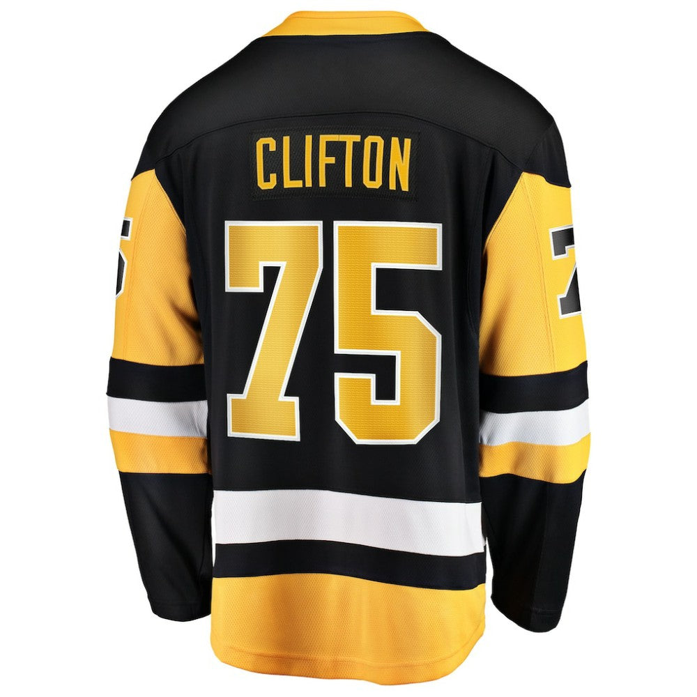 Connor Clifton Pittsburgh Penguins Fanatics Home Breakaway Jersey Outlet