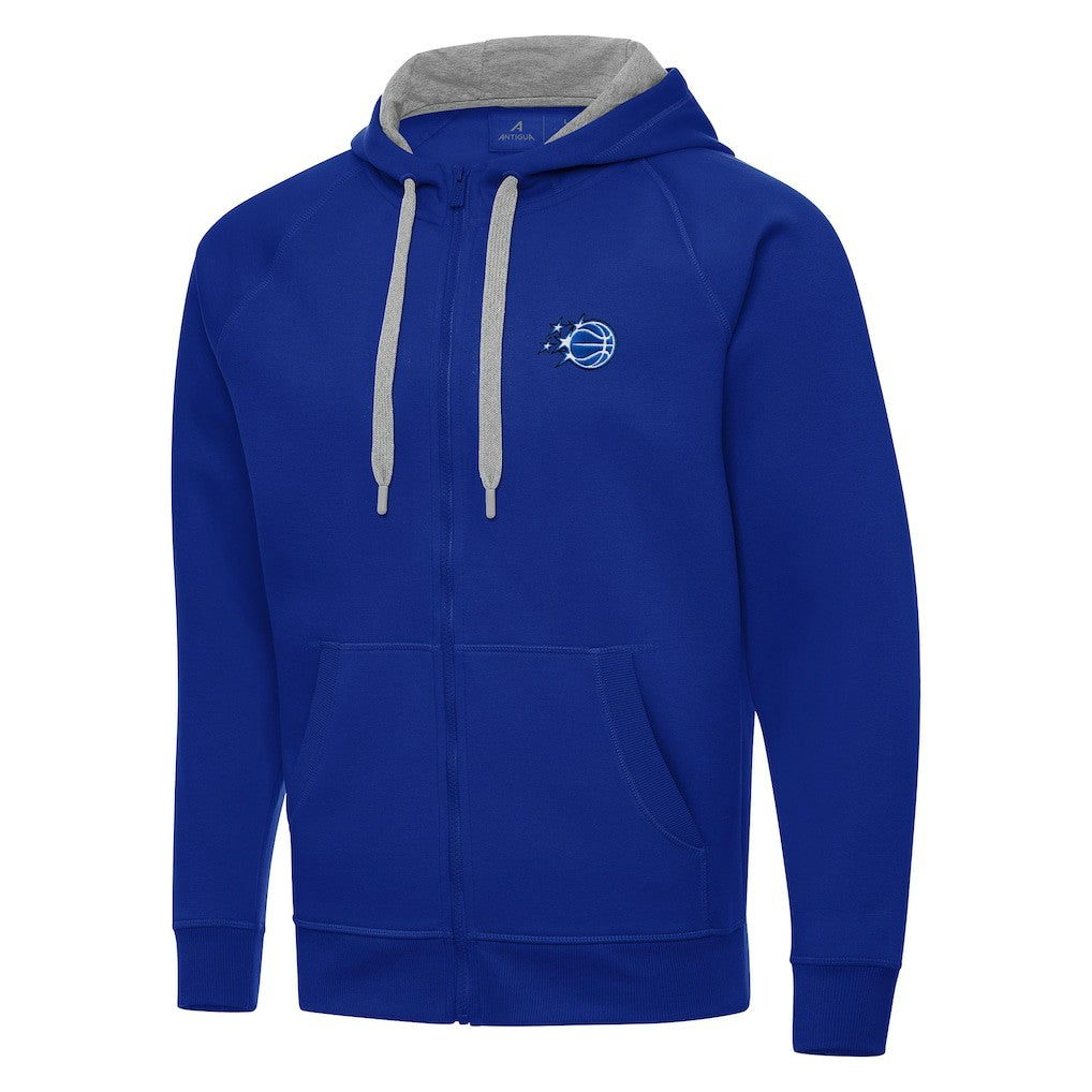 Orlando Magic Antigua New Logo Victory Full-Zip Hooded Sweatshirt On Sale