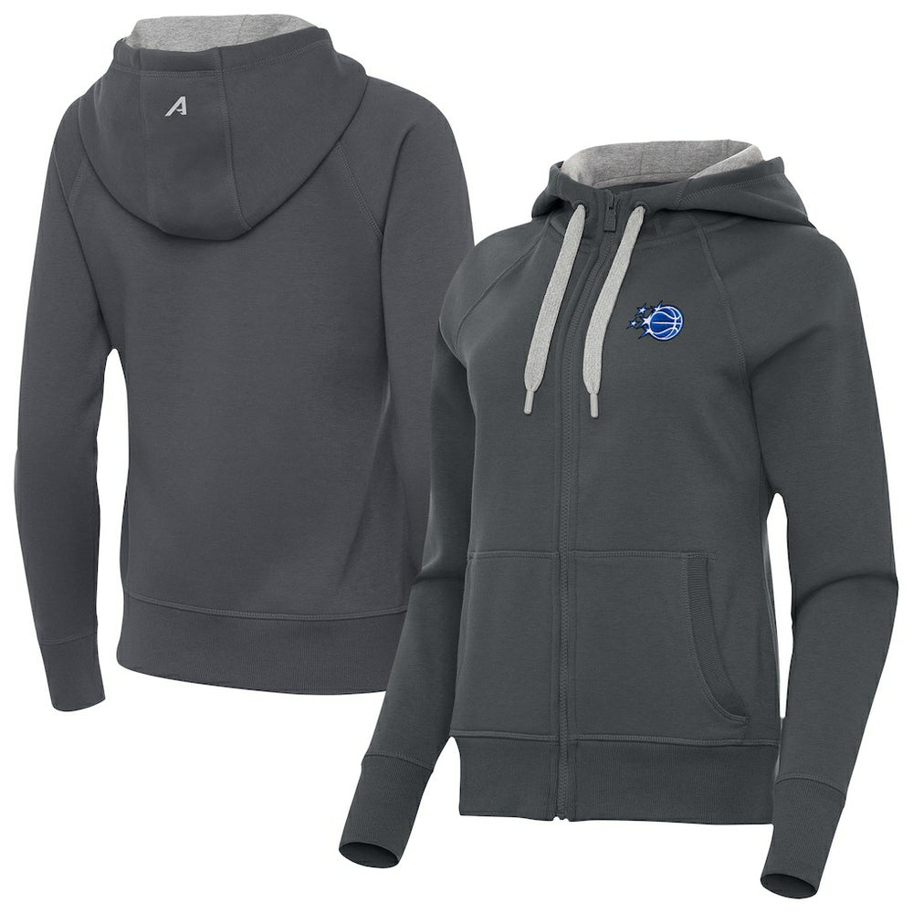 Orlando Magic Antigua Women's New Logo Victory Full-Zip Hooded Sweatshirt Discount