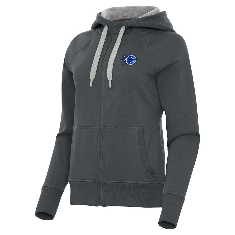 Orlando Magic Antigua Women's New Logo Victory Full-Zip Hooded Sweatshirt Discount