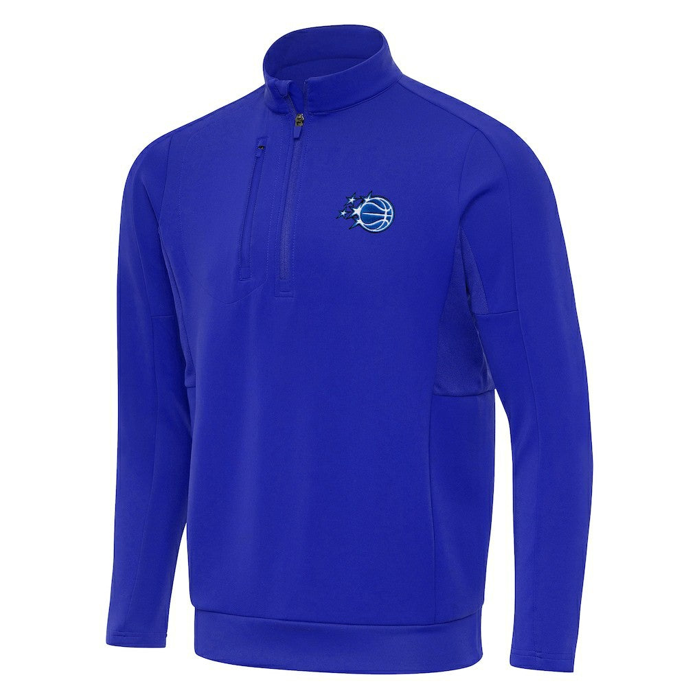 Orlando Magic Antigua New Logo Generation Quarter-Zip Pullover Top On Sale