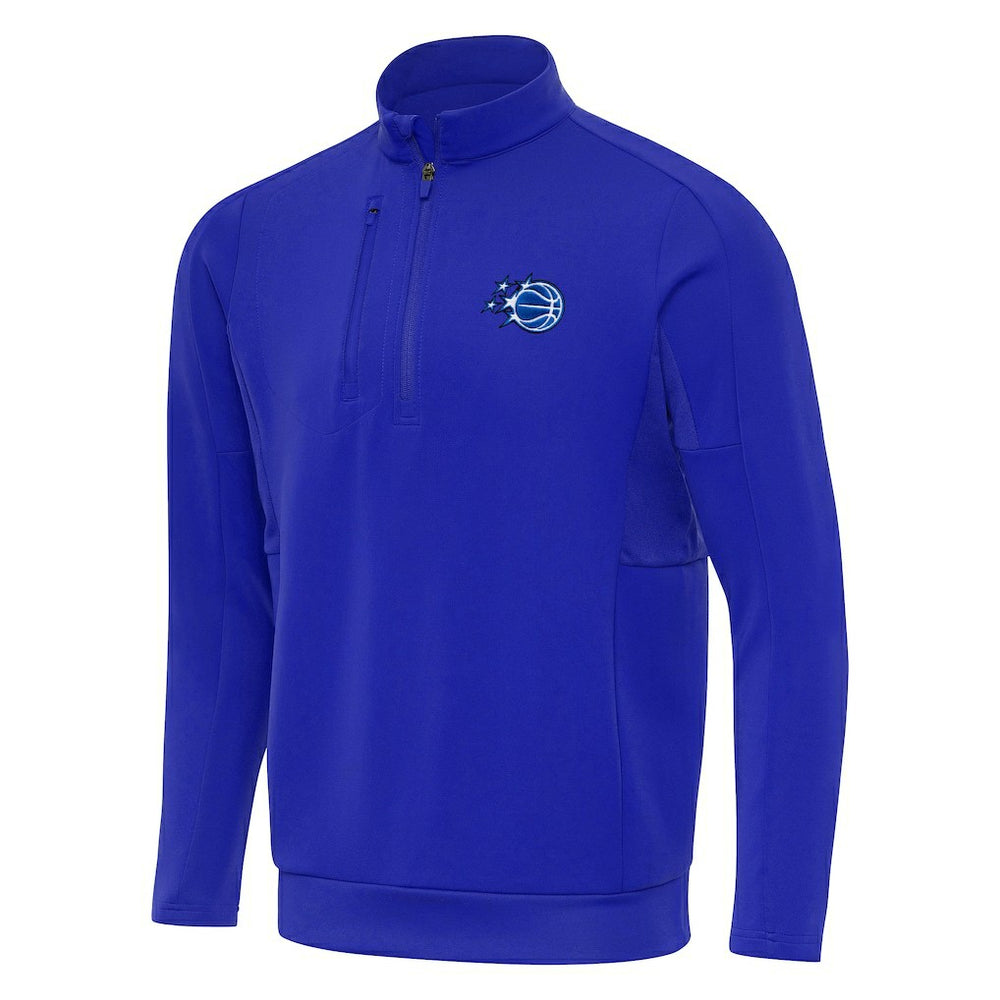 Orlando Magic Antigua New Logo Generation Quarter-Zip Pullover Top On Sale
