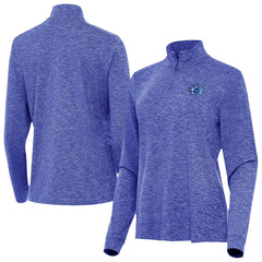 Orlando Magic Antigua Women's New Logo Mentor Long Sleeve Quarter-Zip Mock Polo Online
