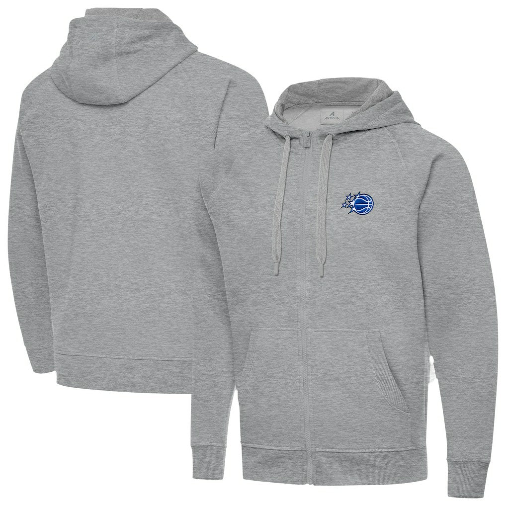 Orlando Magic Antigua New Logo Tall Victory Full-Zip Hooded Sweatshirt On Sale