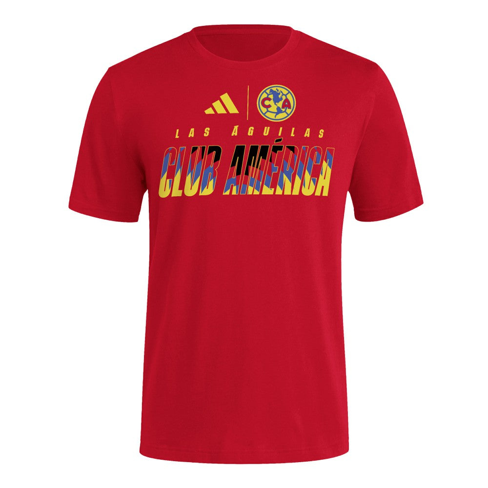 Club America Leagues Cup T-Shirt Red - Adidas