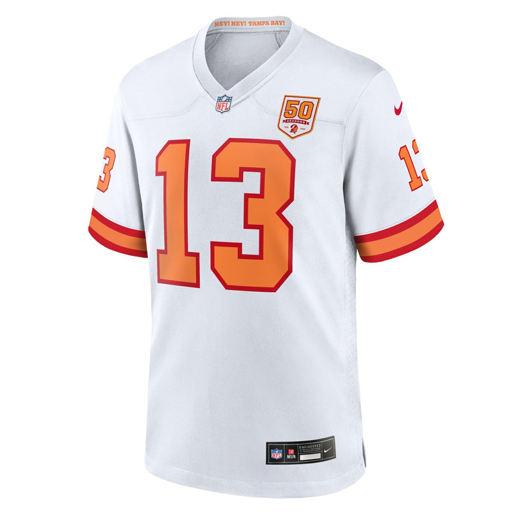 Tampa Bay Buccaneers Nike Mike Evans '76  50th Season Game Jersey