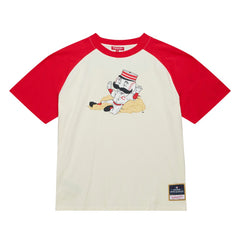 Cincinnati Reds Mitchell & Ness Women's Boyfriend Raglan T-Shirt | MLB Sale