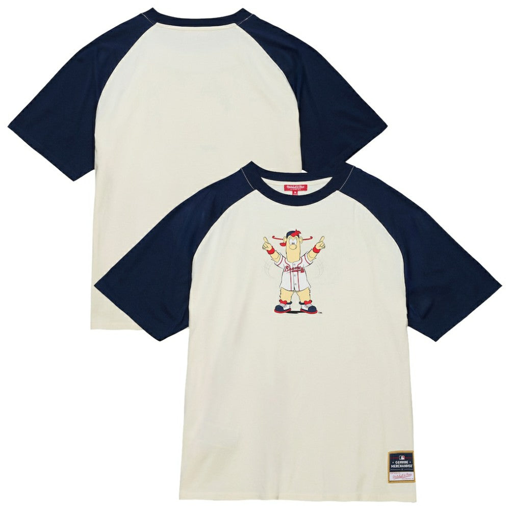 Atlanta Braves Mitchell & Ness Women's Boyfriend Raglan T-Shirt | MLB US