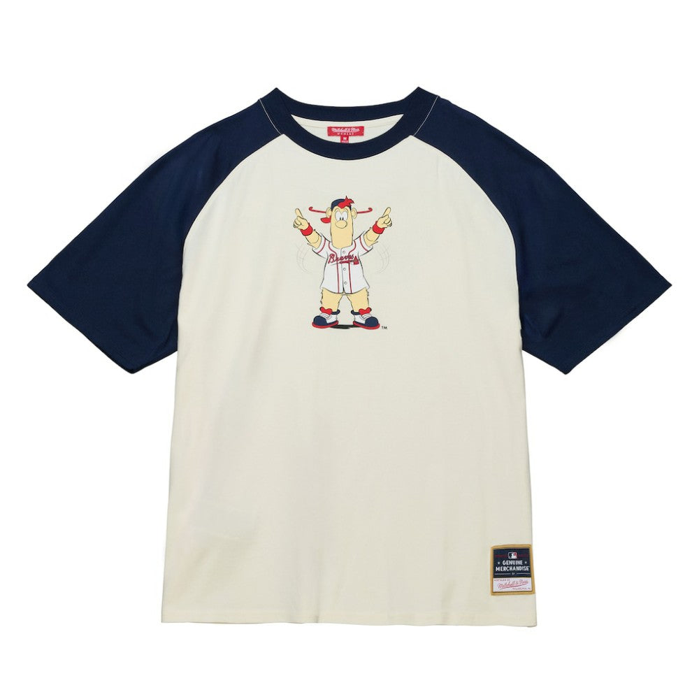 Atlanta Braves Mitchell & Ness Women's Boyfriend Raglan T-Shirt | MLB US