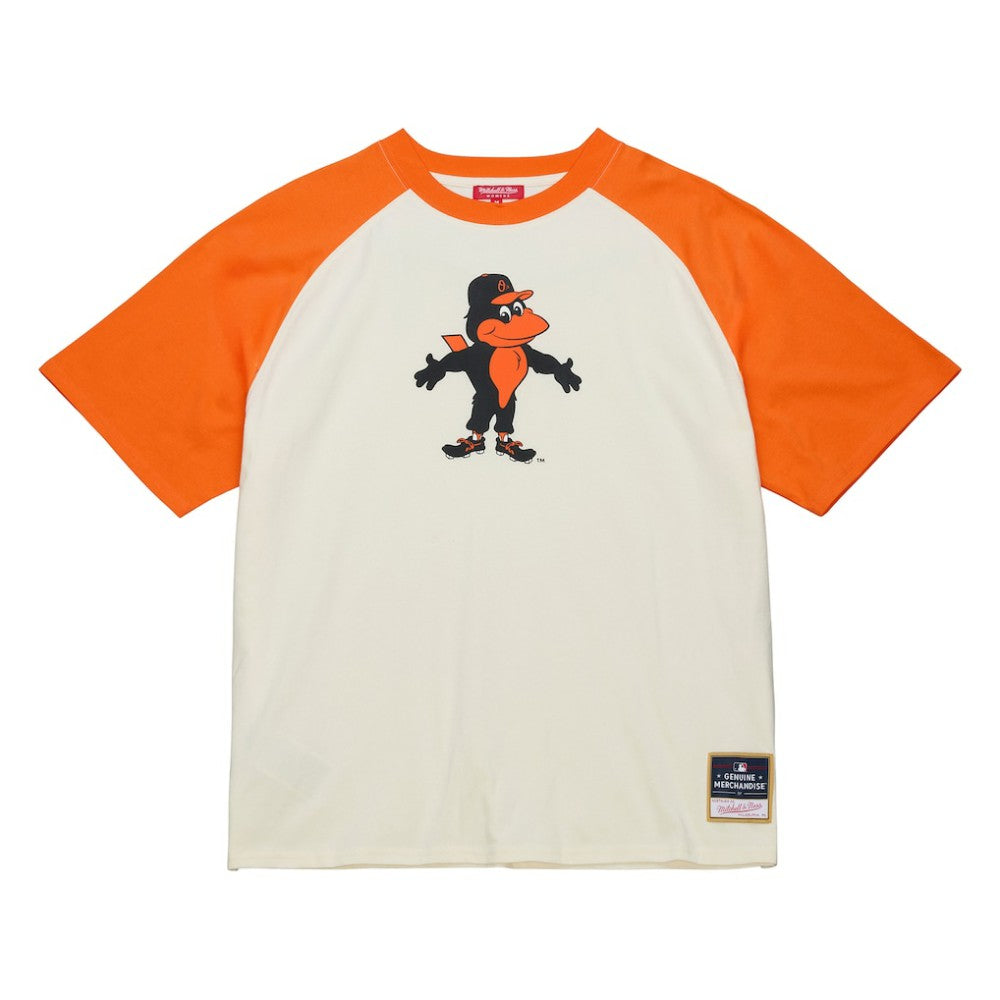 Baltimore Orioles Mitchell & Ness Women's Boyfriend Raglan T-Shirt | MLB For sale