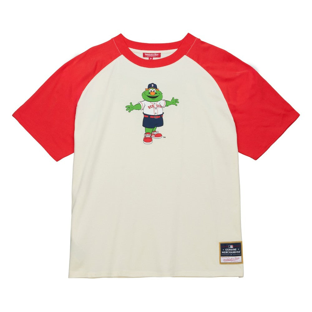 Boston Red Sox Mitchell & Ness Women's Boyfriend Raglan T-Shirt | MLB Online