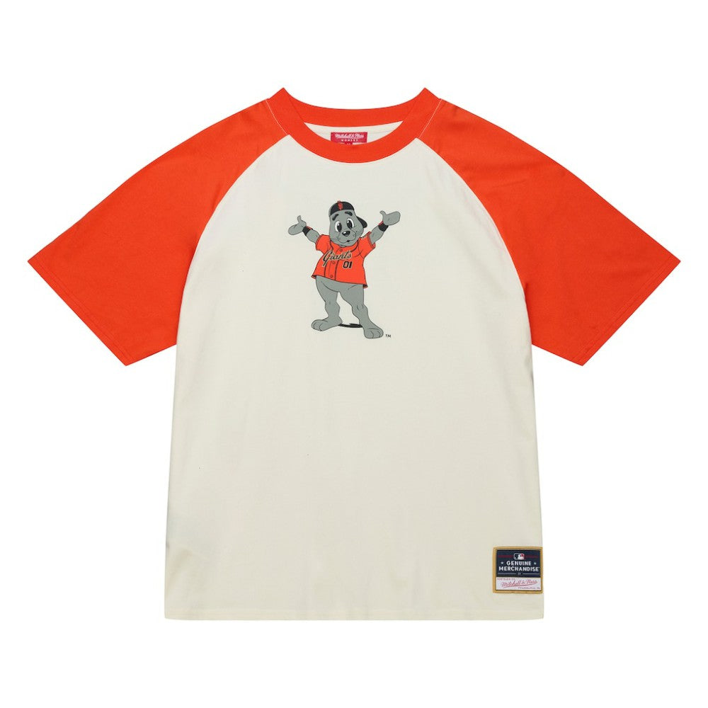 San Francisco Giants Mitchell & Ness Women's Boyfriend Raglan T-Shirt | MLB For sale