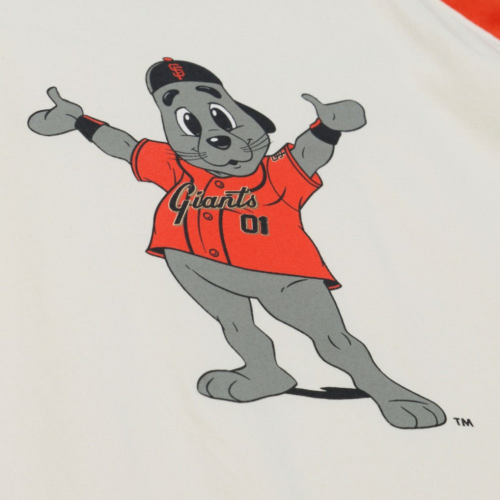 San Francisco Giants Mitchell & Ness Women's Boyfriend Raglan T-Shirt | MLB For sale