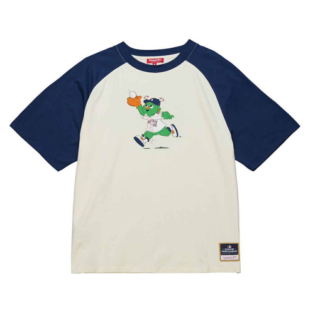 Houston Astros Mitchell & Ness Women's Boyfriend Raglan T-Shirt | MLB Outlet