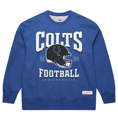 Indianapolis Colts Mitchell & Ness Indiana Nights Helmet Sweatshirt