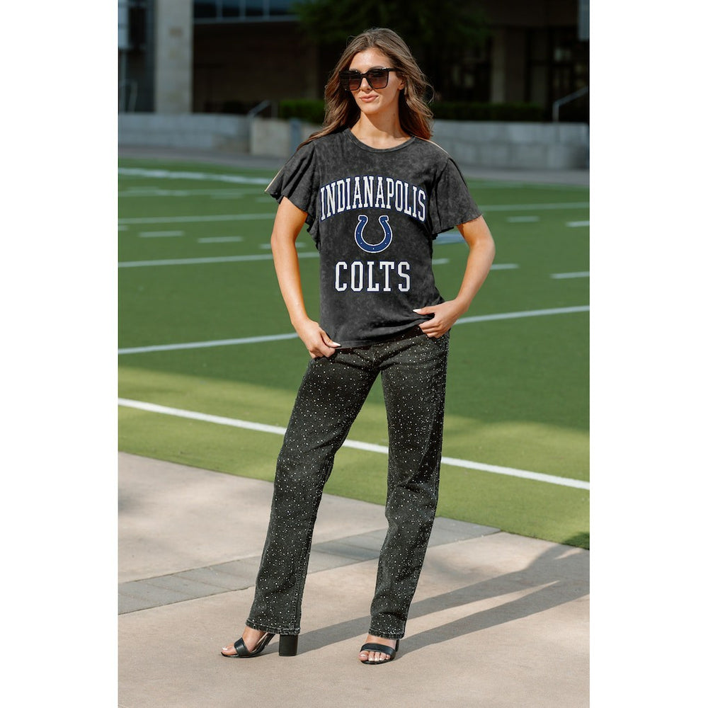Indianapolis Colts  Gameday Couture Women's Relaxed Flutter Sleeve T-Shirt