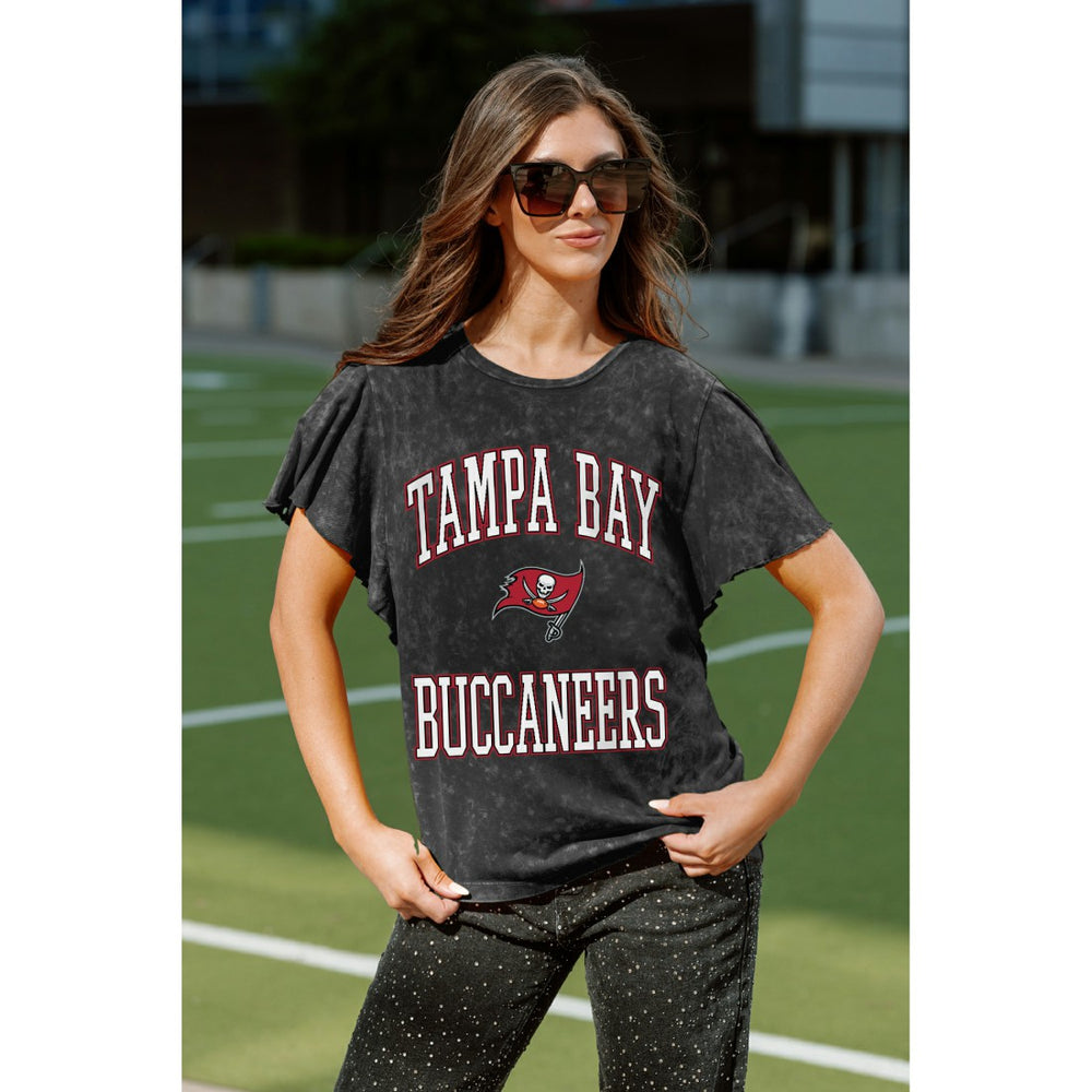 Tampa Bay Buccaneers  Gameday Couture Women's Relaxed Flutter Sleeve T-Shirt