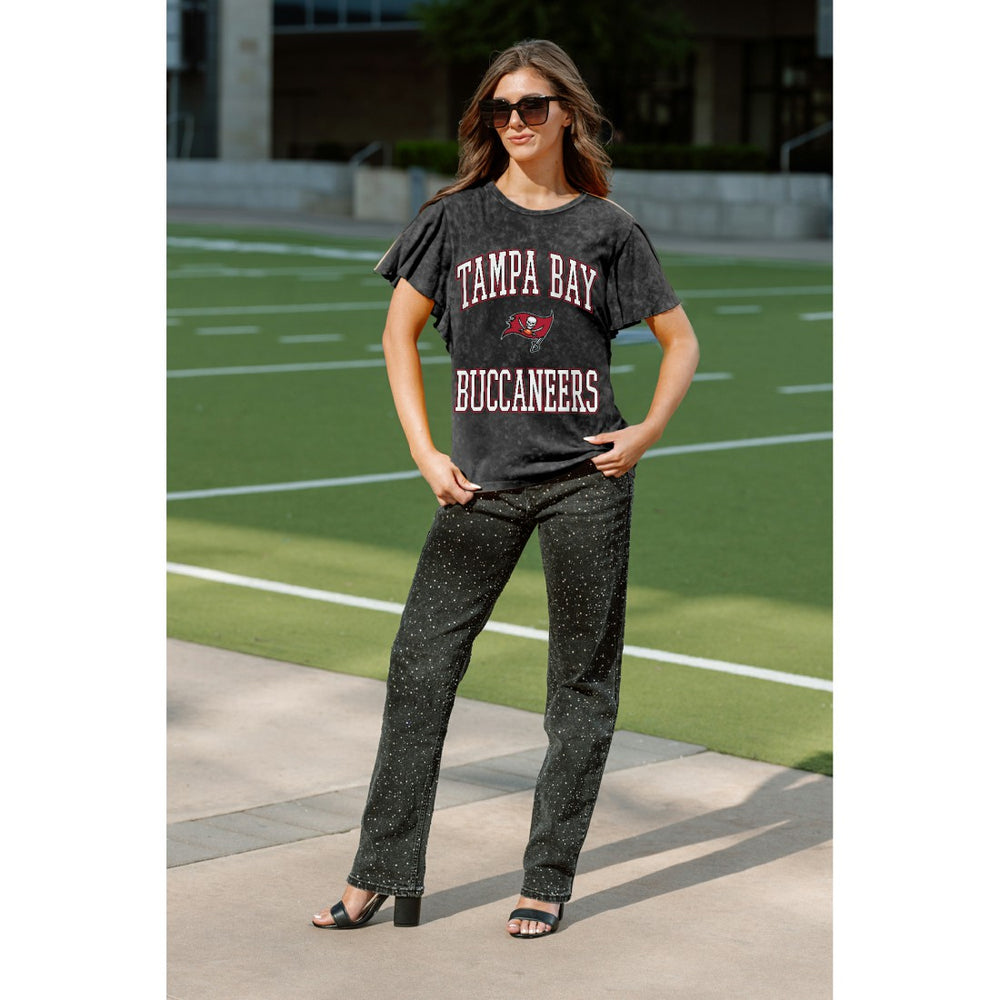 Tampa Bay Buccaneers  Gameday Couture Women's Relaxed Flutter Sleeve T-Shirt