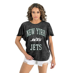 New York Jets  Gameday Couture Women's Relaxed Flutter Sleeve T-Shirt