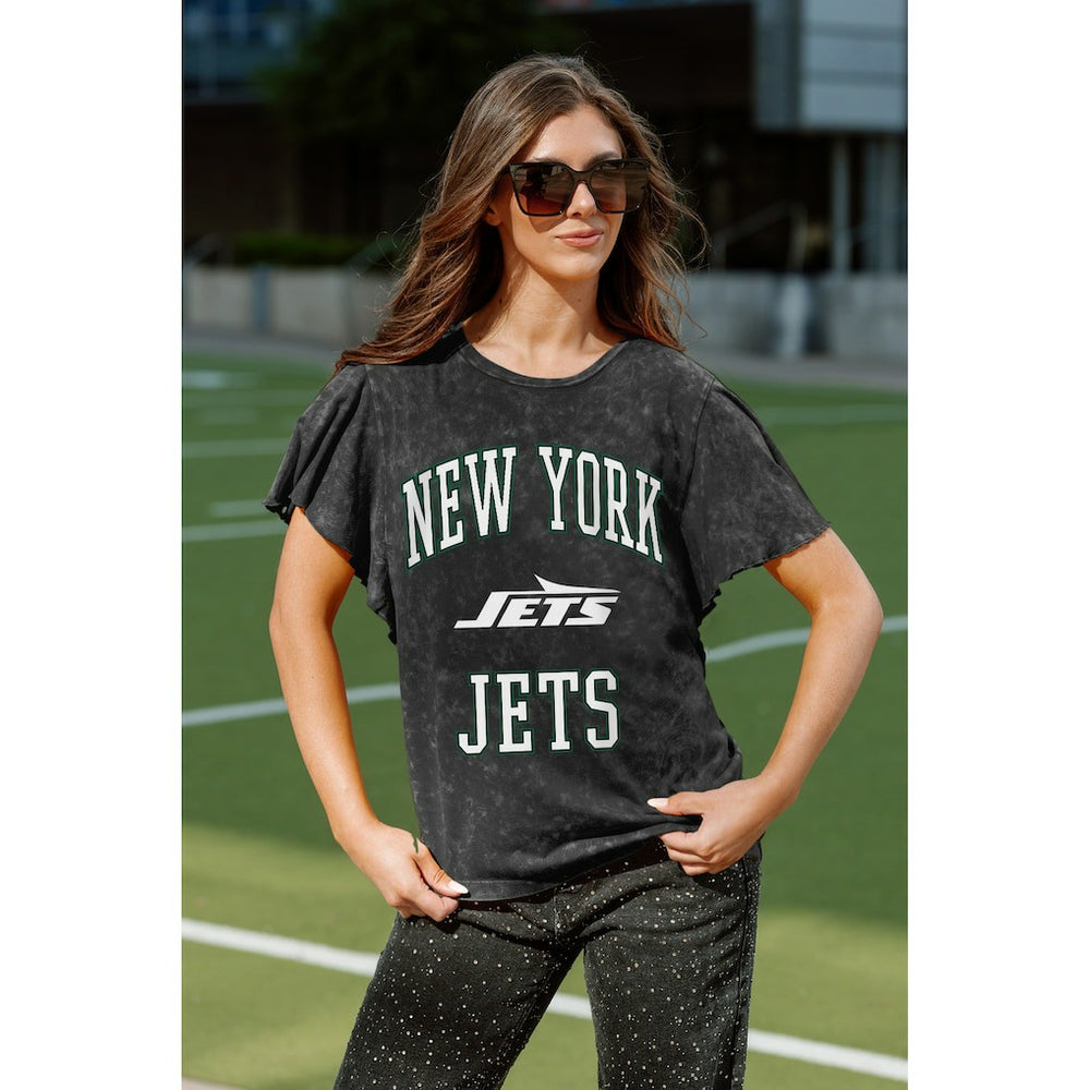 New York Jets  Gameday Couture Women's Relaxed Flutter Sleeve T-Shirt
