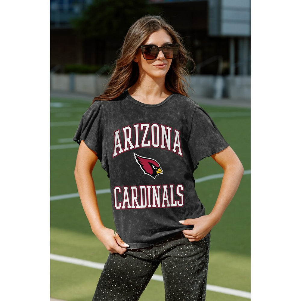 Arizona Cardinals  Gameday Couture Women's Relaxed Flutter Sleeve T-Shirt