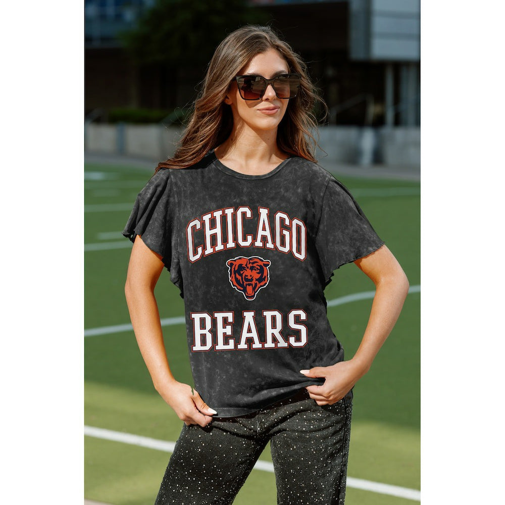 Chicago Bears  Gameday Couture Women's Relaxed Flutter Sleeve T-Shirt