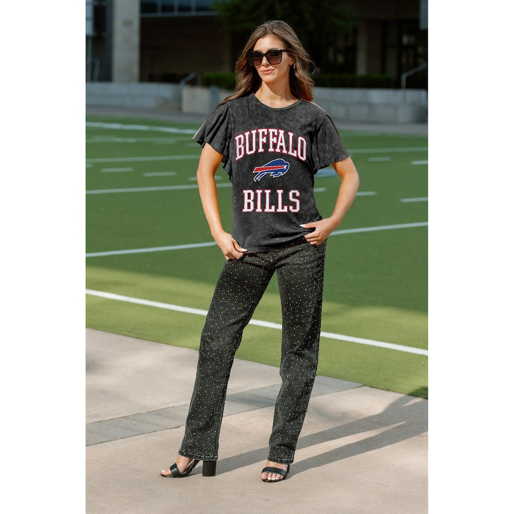 Buffalo Bills  Gameday Couture Women's Relaxed Flutter Sleeve T-Shirt