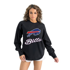 Buffalo Bills  Gameday Couture Women's Oversized Long Sleeve T-Shirt