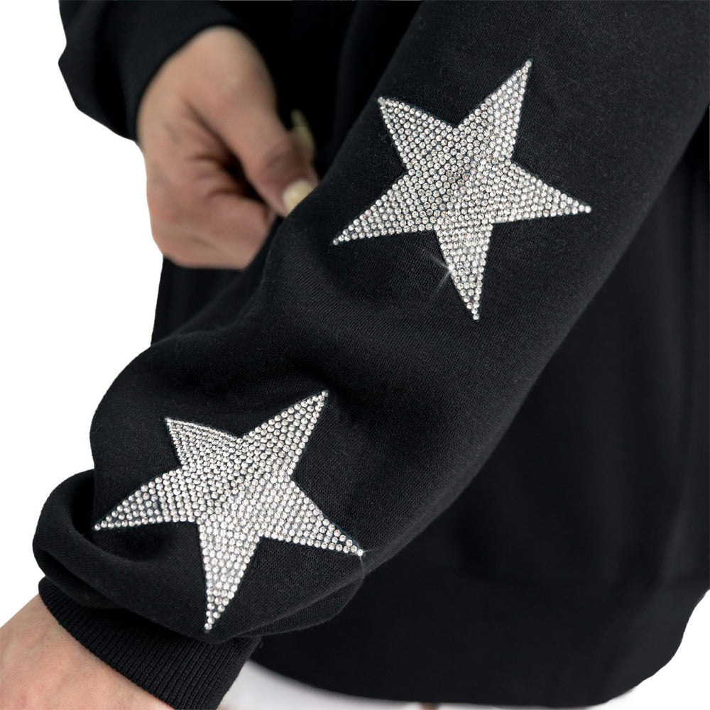 Green Bay Packers  Gameday Couture Women's Velocity Relaxed Rhinestone Pullover Sweatshirt
