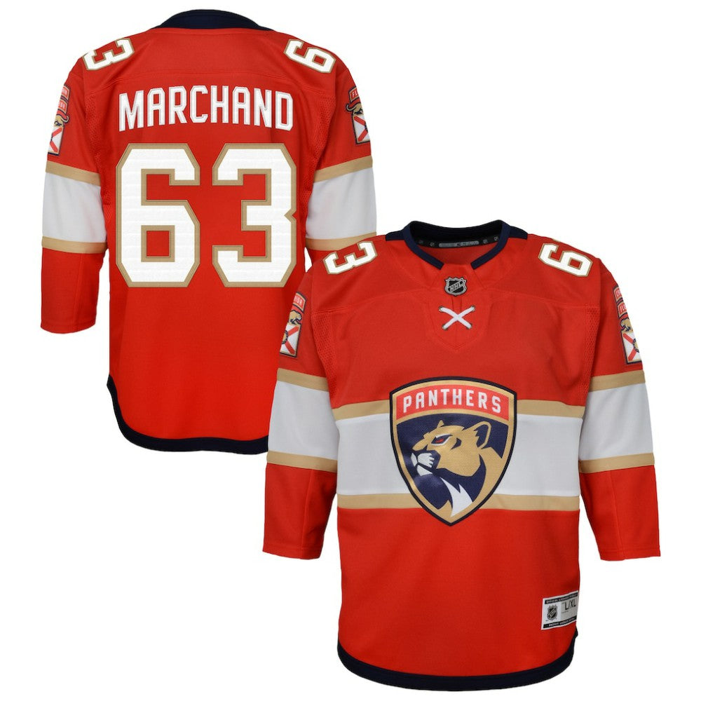 Brad Marchand Florida Panthers Outerstuff Youth Premier Player Jersey Online