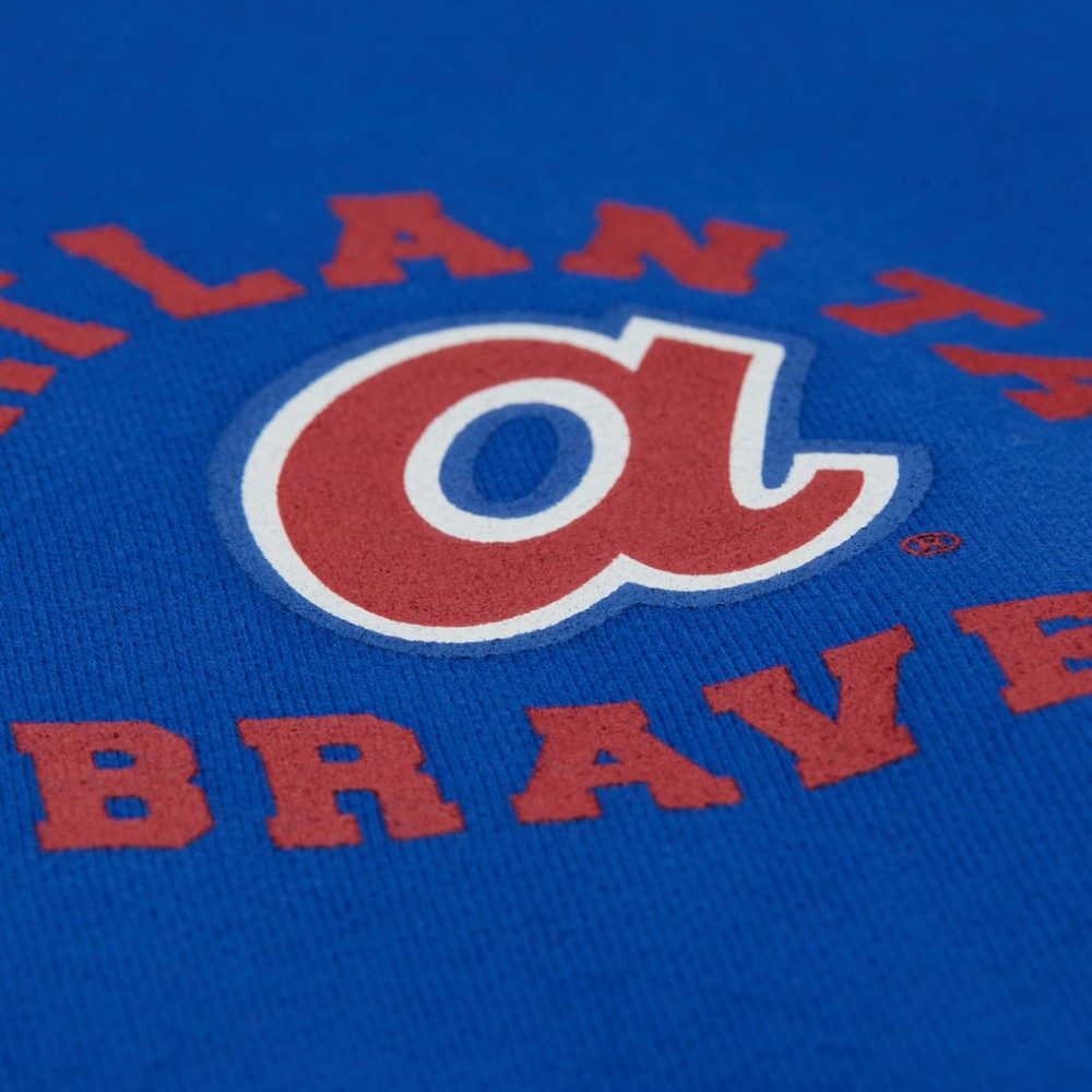 Atlanta Braves Mitchell & Ness Women's Cooperstown Collection Crewneck Sweatshirt | MLB Sale