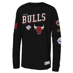 Chicago Bulls Youth Hardwood Classics Training Camp Long Sleeve T-Shirt sale Online