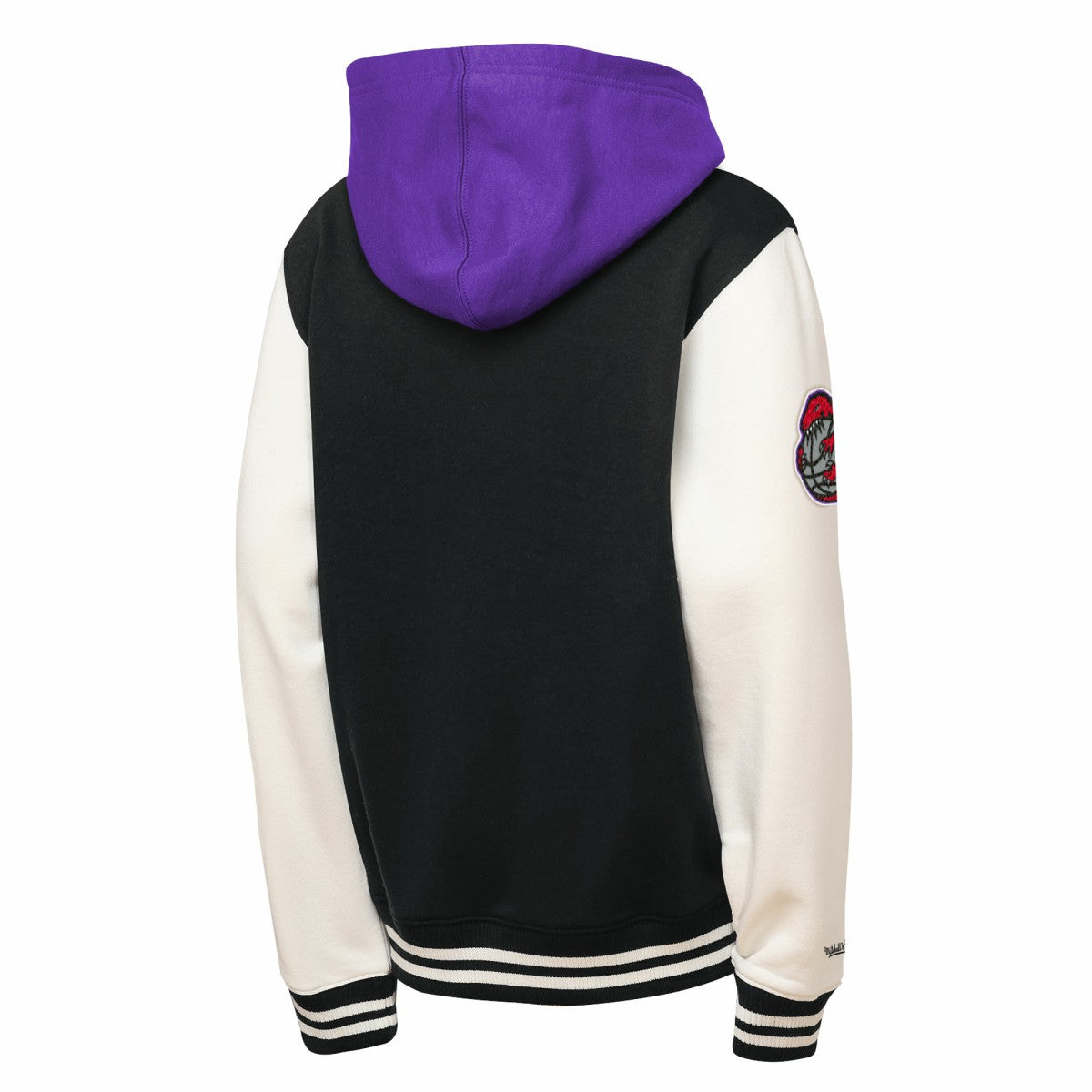 Toronto Raptors Youth Hardwood Classics Courtside Fleece Full-Snap Hooded Jacket Online