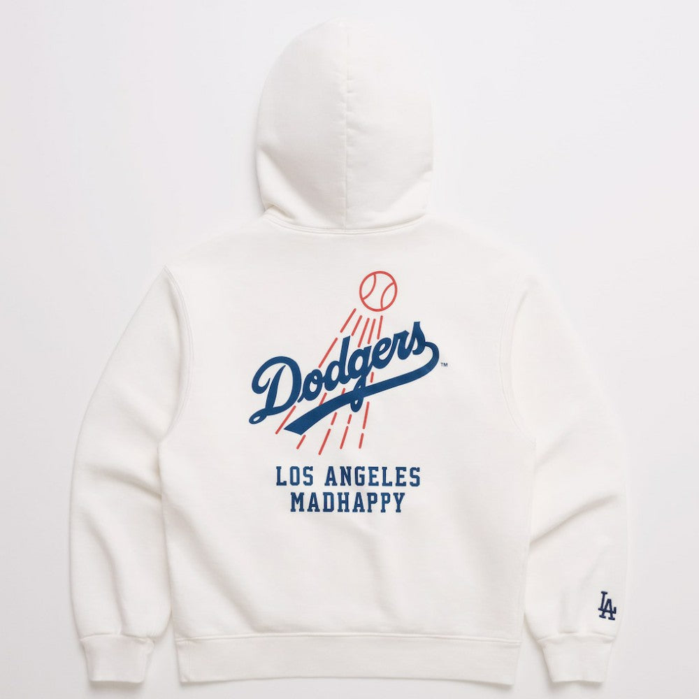 Los Angeles Dodgers Madhappy x MLB Unisex Heavyweight Fleece Hoodie | MLB Discount