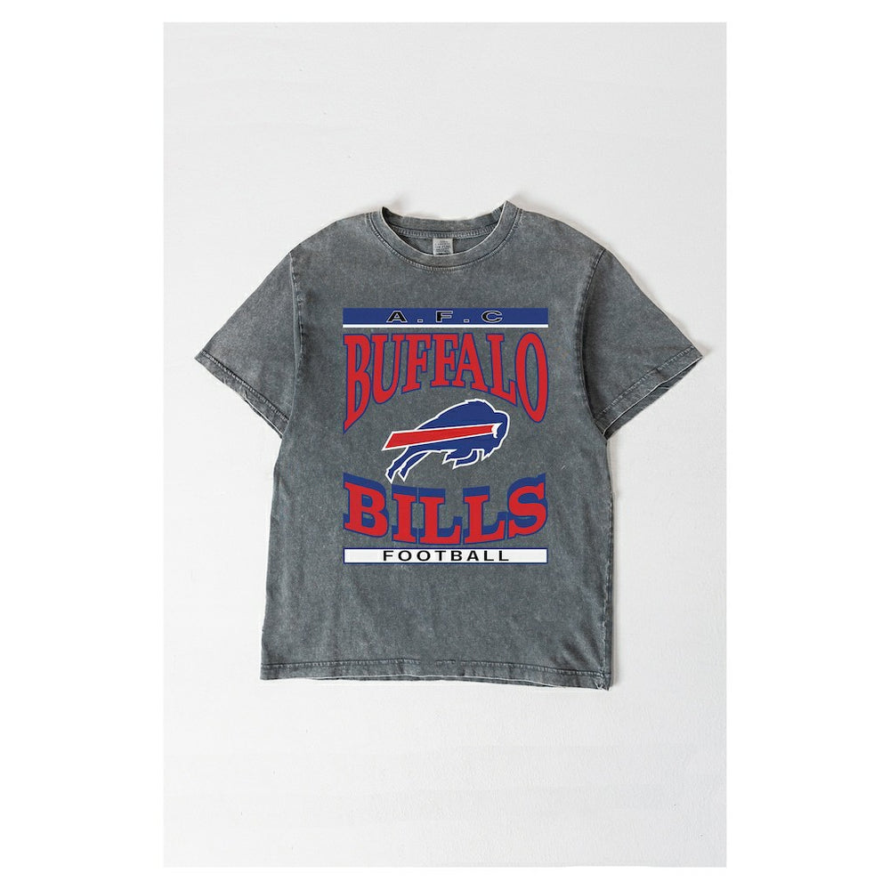 Buffalo Bills  Gameday Couture Women's Oversized Classic Grind Washed T-Shirt
