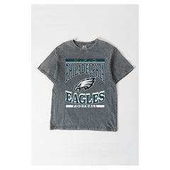 Philadelphia Eagles  Gameday Couture Women's Oversized Classic Grind Washed T-Shirt