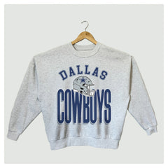 Dallas Cowboys  Gameday Couture Women's Fierce Focus Premium Oversized Fleece Pullover Sweatshirt