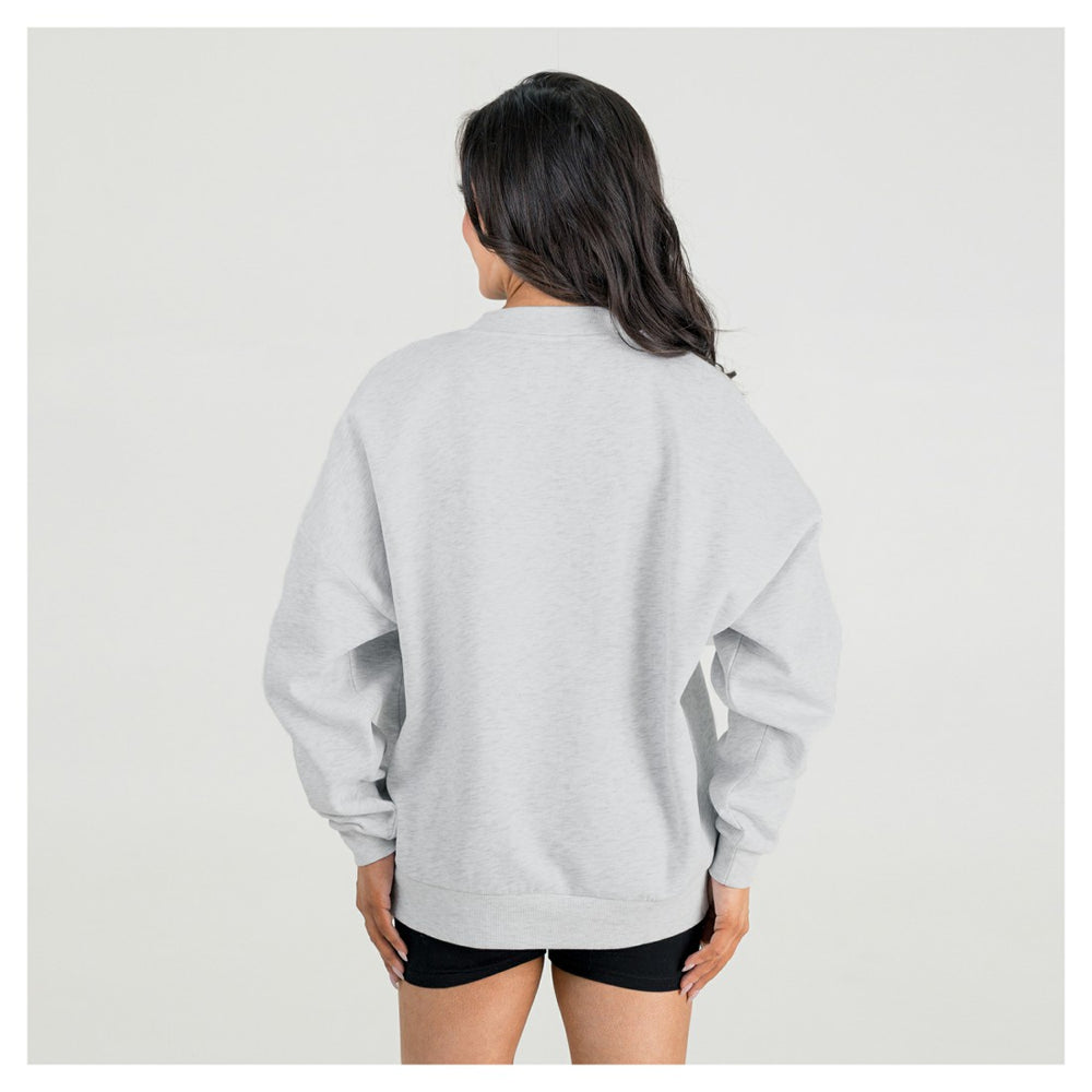 Tampa Bay Buccaneers  Gameday Couture Women's Fierce Focus Premium Oversized Fleece Pullover Sweatshirt