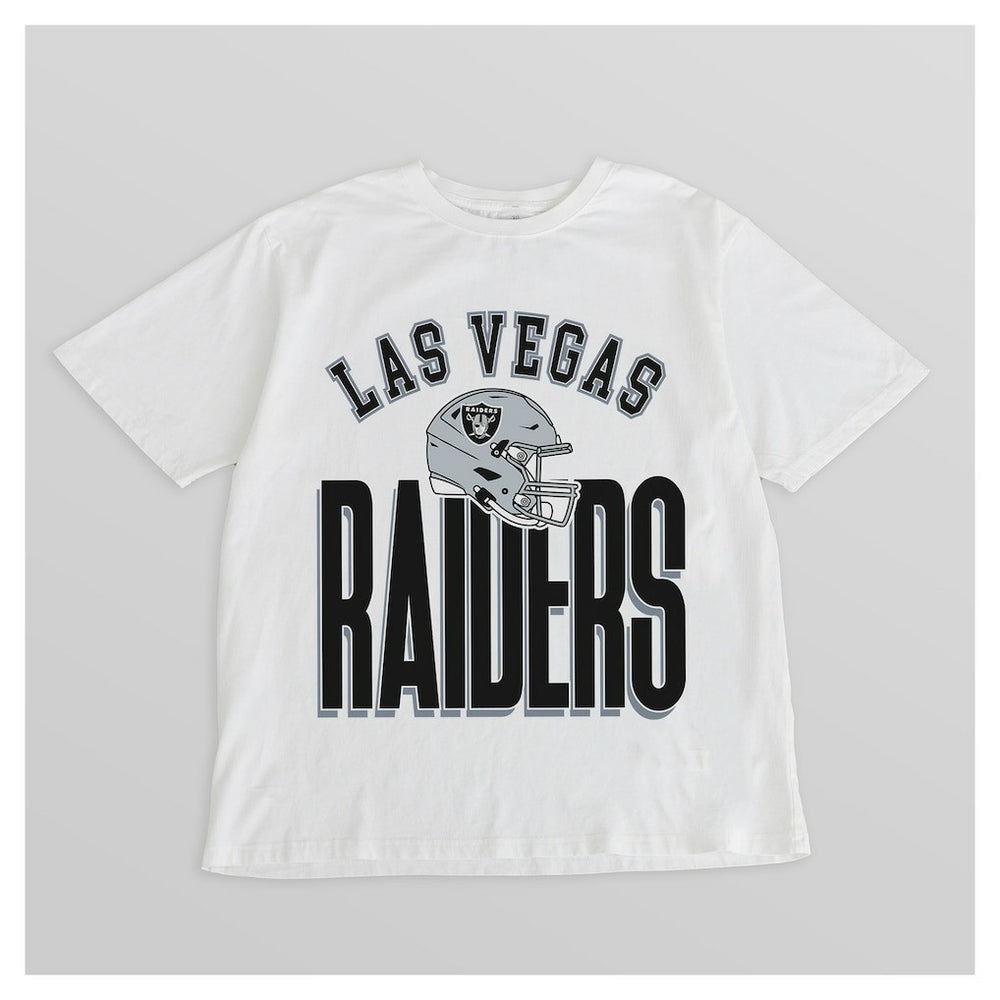 Las Vegas Raiders  Gameday Couture Women's Oversized Classic Fierce Focus T-Shirt