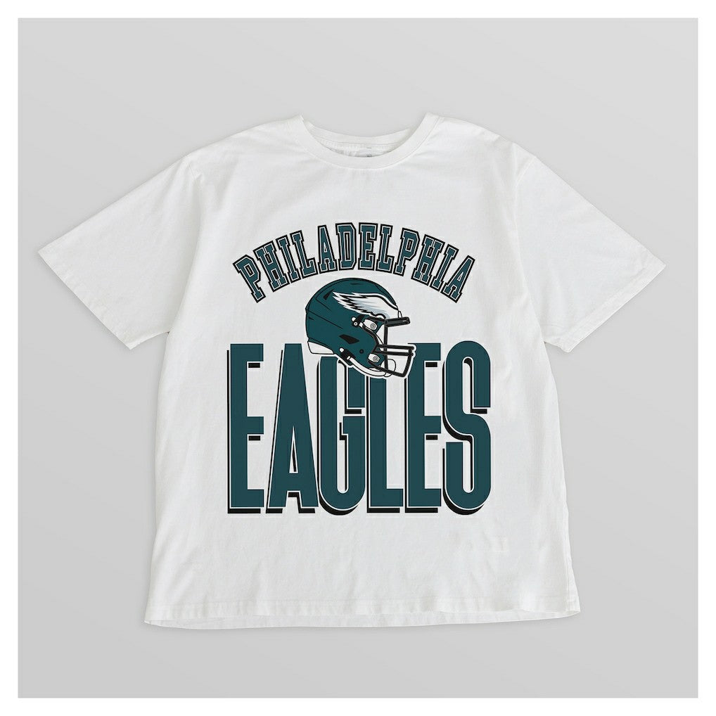 Philadelphia Eagles  Gameday Couture Women's Oversized Classic Fierce Focus T-Shirt