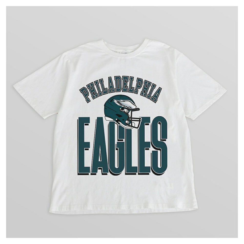 Philadelphia Eagles  Gameday Couture Women's Oversized Classic Fierce Focus T-Shirt