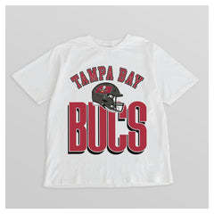 Tampa Bay Buccaneers  Gameday Couture Women's Oversized Classic Fierce Focus T-Shirt