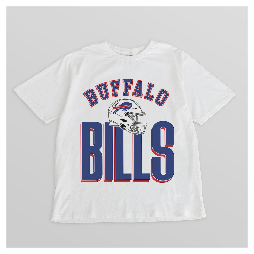 Buffalo Bills  Gameday Couture Women's Oversized Classic Fierce Focus T-Shirt