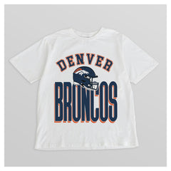Denver Broncos  Gameday Couture Women's Oversized Classic Fierce Focus T-Shirt