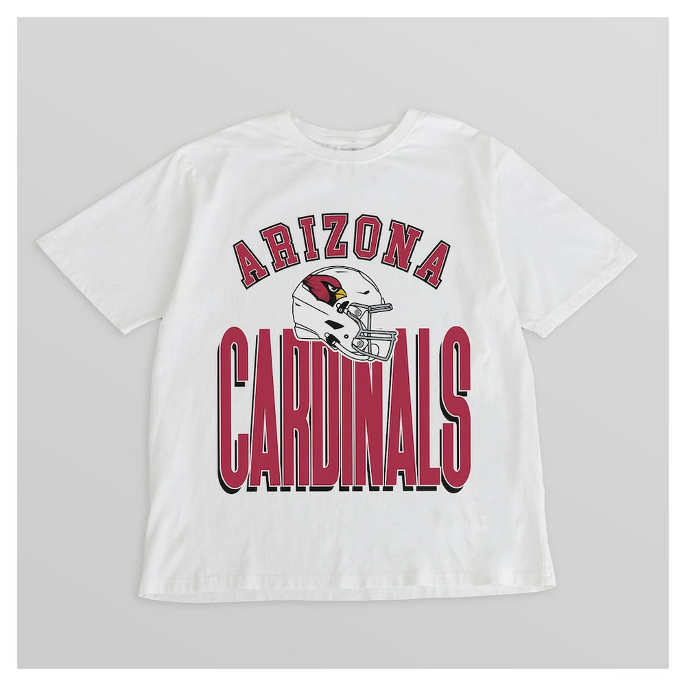 Arizona Cardinals  Gameday Couture Women's Oversized Classic Fierce Focus T-Shirt