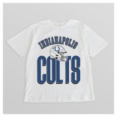 Indianapolis Colts  Gameday Couture Women's Oversized Classic Fierce Focus T-Shirt