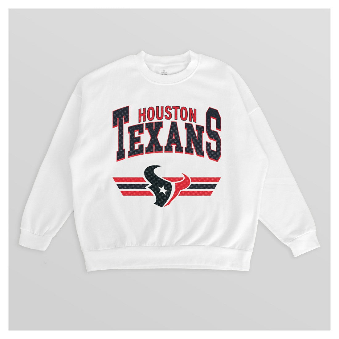 Houston Texans  Gameday Couture Women's Swift Strike Premium Oversized Fleece Pullover Sweatshirt