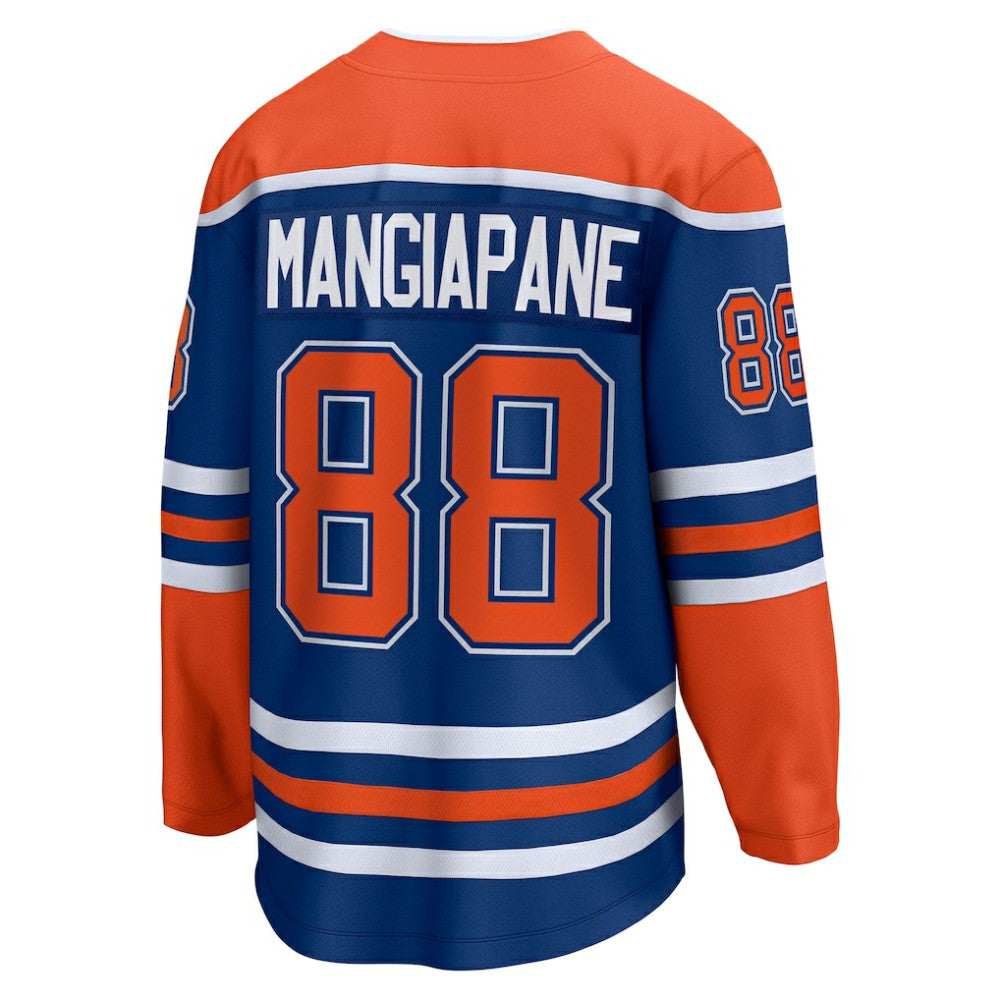 Andrew Mangiapane Edmonton Oilers Fanatics Home Breakaway Jersey On Sale