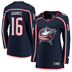 Brendan Gaunce Columbus Blue Jackets Fanatics Women's Home Breakaway Jersey Online