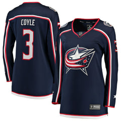 Charlie Coyle Columbus Blue Jackets Fanatics Women's Home Breakaway Jersey Sale